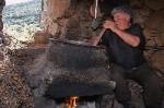 Cheese Maker in Mitato (photo by Glenda Kapsalis)